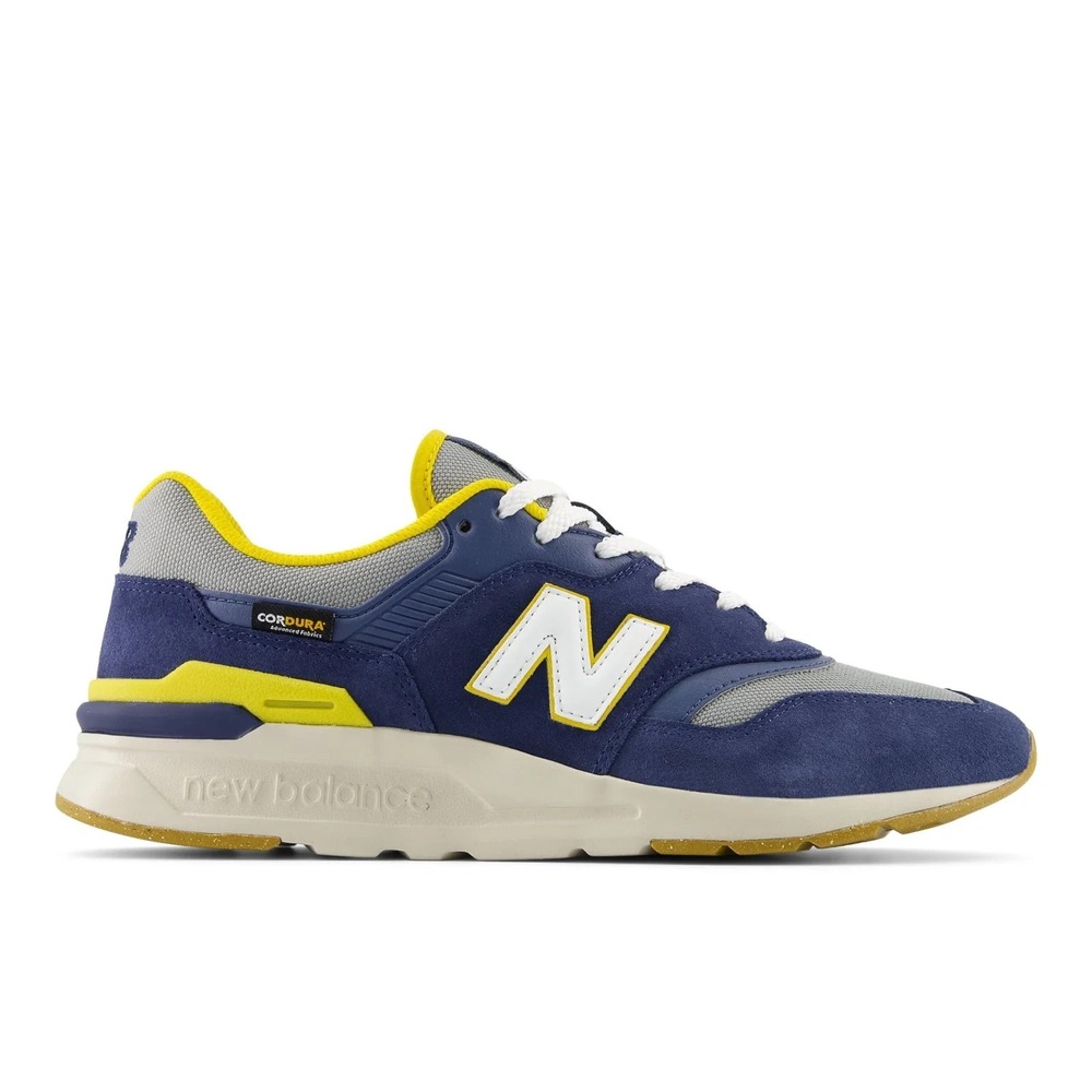 New Balance 997H Cordura Sneakers Shoes Mens 6 Womens 7.5 Blue Yellow CW997HYB